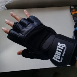 Guantes para levantar pesas marca Fortis