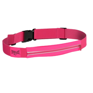 Bolso elástico para cintura color rosa marca Everlast
