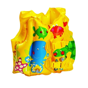 Chaleco de natación para niños con diseños divertidos marca Intex