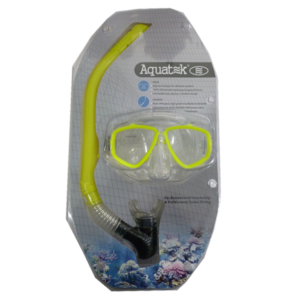 Combo Máscara y Snorkel marca Aquatek