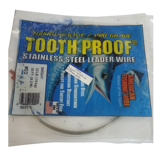Cuerda metalica para Pesca marca American fishing wire