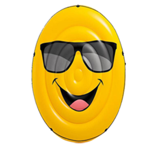 Flotador Carita feliz marca Intex