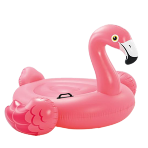 Flotador de flamingo marca Intex