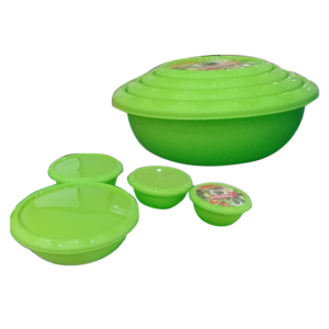 Bowl de ensalada con tapa marca HS&S