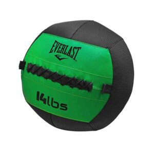Bola medicinal de pared de 14 Lbs marca Everlast