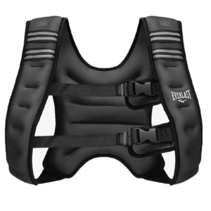 Chaleco con peso de 20LB  marca Everlast