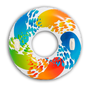 Flotador color whirl marca Intex