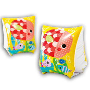 Flotador infantil para brazos fun fish marca Intex